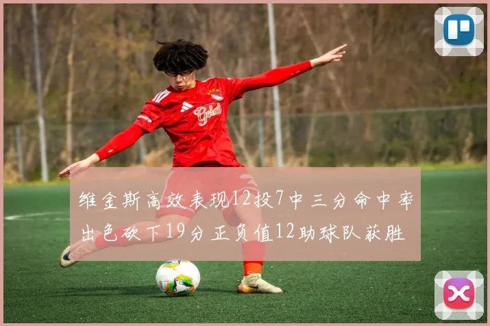 维金斯高效表现12投7中三分命中率出色砍下19分正负值12助球队获胜